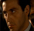 Al Pacino as Micheal Corleone in The Godfather