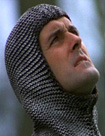 John Cleese as Sir Launcelot in Monty Python and the Holy Grail